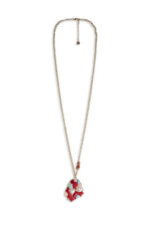 MYA ACCESSORIES | Collana pendente pietre