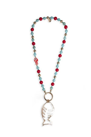 MYA ACCESSORIES | Collana pendente pesce