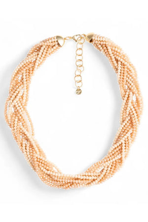 MYA ACCESSORIES | Collana girocollo con design a treccia