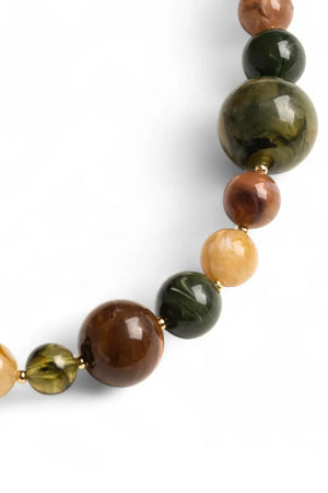 MYA ACCESSORIES | Collana girocollo con sfere in acrilico