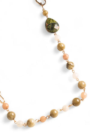 MYA ACCESSORIES | Collana lunga con pietre semidure