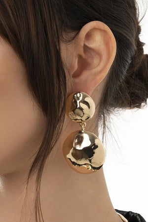 MYA ACCESSORIES | Orecchini pendenti con doppia sfera