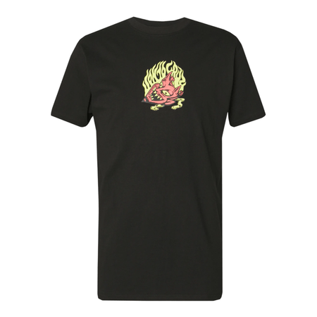 Maglietta T-shirt Santa Cruz Delfino Devil Mask black