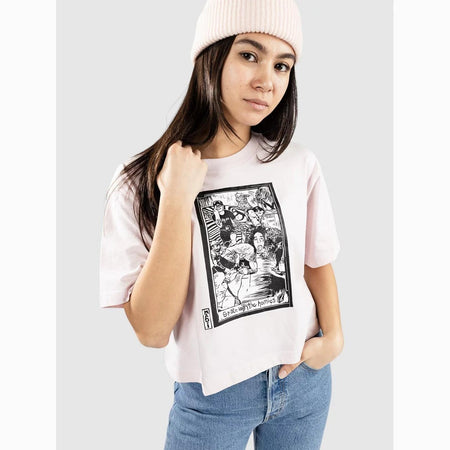 Maglietta T-shirt Volcom Drumstone lilac