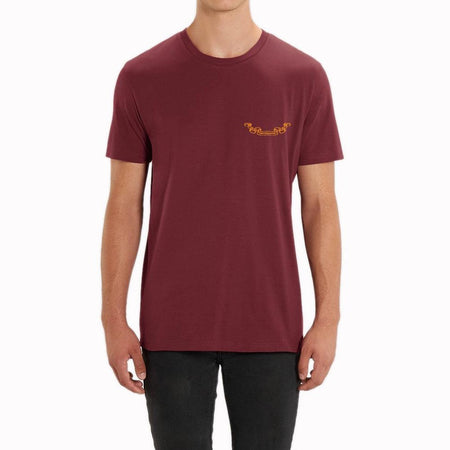 Maglietta T-shirt unisex Ghettoblaster Guadalupe burgundy