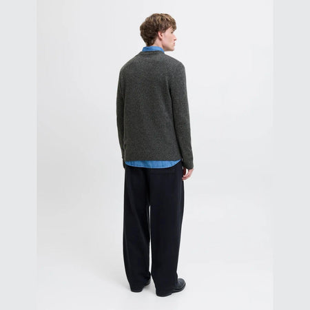 Maglione Jack & Jones Lambs black twist