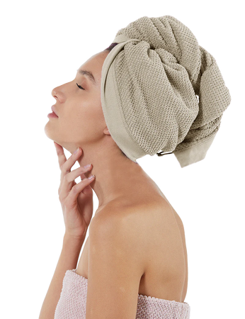 Maison Sucrée Turbante per Capelli in Spugna Pepe 450 S12