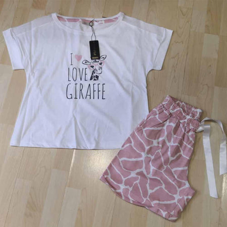 Manam Pigiama Corto da Donna 20623 S33 - Passarelli Biancheria