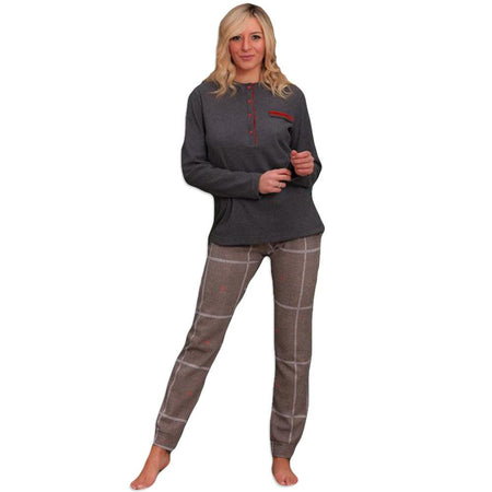 Manam Pigiama Invernale da Donna in Punto Milano 20220 S40 - Passarelli Biancheria