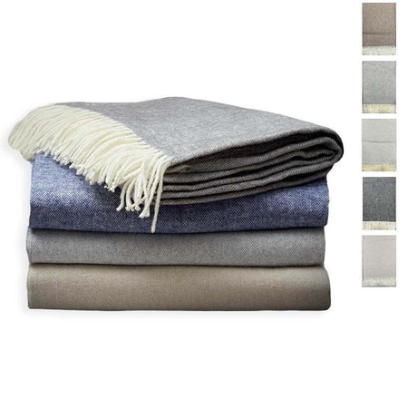 Mastro Raphaël Plaid Casper Cotone Unito 130x170 V15A0075 S66 - Passarelli Biancheria