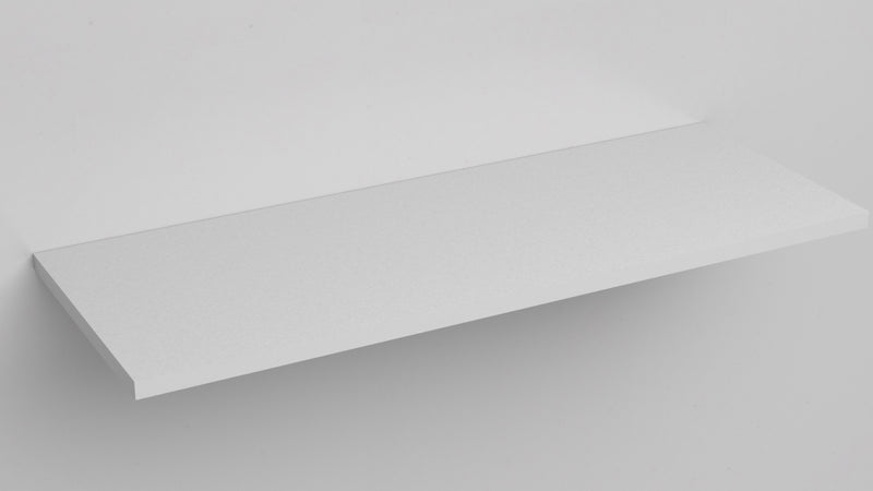 Mensola da Muro da appoggio 60x60 cm in Legno nobilitato spessore 1,8 cm in colore bianco