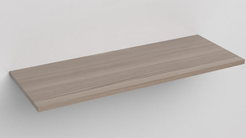 Mensola da Muro da appoggio 80x60 cm in Legno nobilitato spessore 1,8 cm in colore olmo