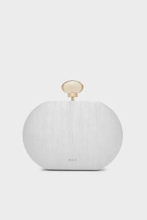 NALÌ | Clutch Iole tessuto wrinkled
