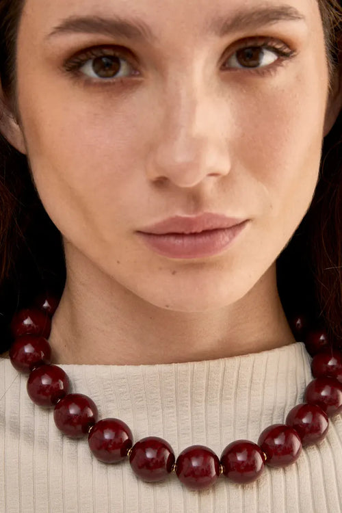 NALÌ | Collana Petra con sfere in resina