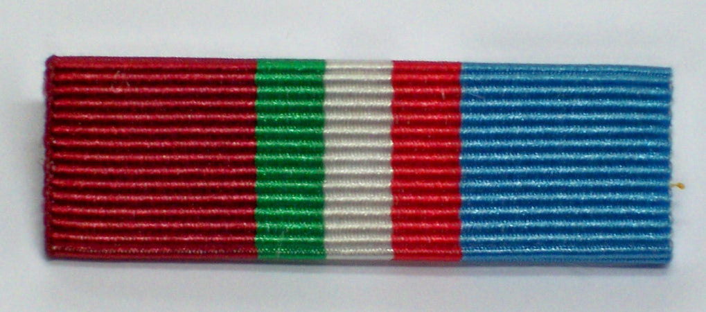 Nastrino da petto per decorazione Pubblica Sicurezza / Strade Sicure / Domino