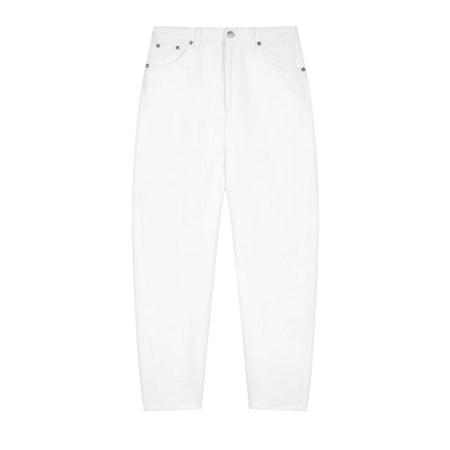 DONDUP pantaloni donna dondup - pantalone bessie special - bianco da donna