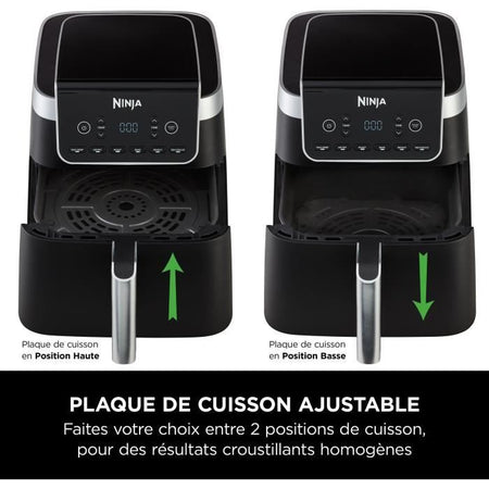 Friggitrice - NINJA - Max AF180EU - 2000 W - Nero - Temperatura variabile - Timer