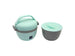 MIZU BABY - Yume Food Easy - Thermos pappa 680 ml, colore verde acqua, contenitore termico per alimenti e pappe