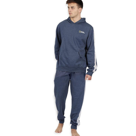 National Geographic Tuta Invernale con Cappuccio da Uomo 55044 - 57345 S56 - Passarelli Biancheria