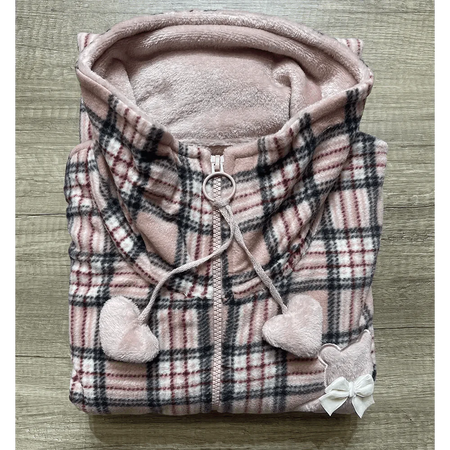 Noidinotte Vestaglia Invernale in Pile da Donna GE2634 S30 - Passarelli Biancheria