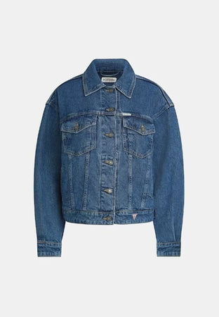 GUESS GIACCA GJ OVERSIZE TRUCKER JACKET da donna