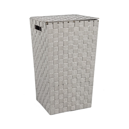 Portabiancheria "Intreccio Nylon" struttura in acciaio