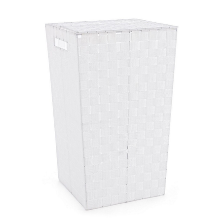 Portabiancheria "Intreccio Nylon" struttura in acciaio