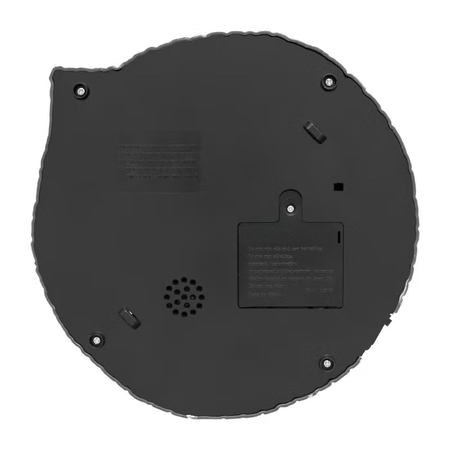 Villaggio di Natale, Paesaggio innevato con pattinatori rotanti in movimento, led multicolor