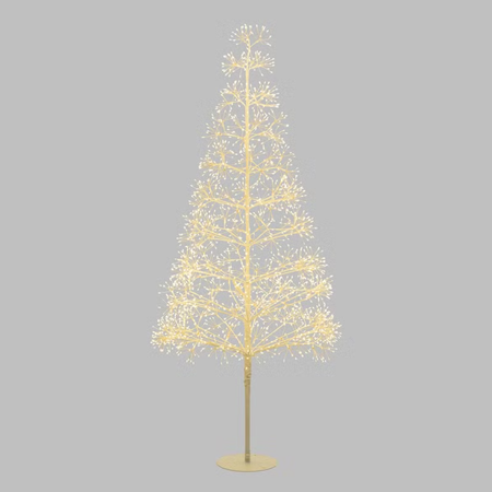 Albero Bianco con microled bianco caldo, uso interno