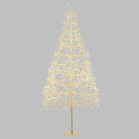 Albero Bianco con microled bianco caldo, uso interno