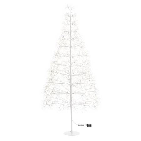 Albero Bianco con microled bianco caldo, uso interno