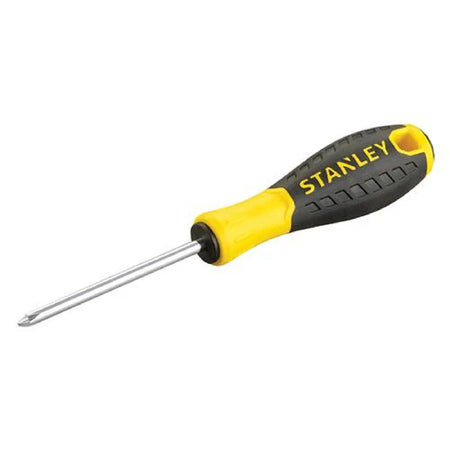 Cacciavite "STANLEY" a croce PZ "ESSENTIAL" con manico in TPR impermeabile