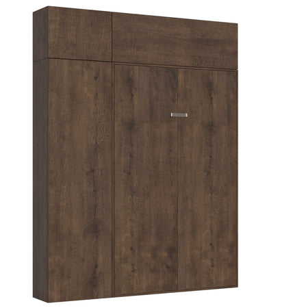 Letto "Milano" matrimoniale a scomparsa, in legno, con apertura verticale, per camera da letto