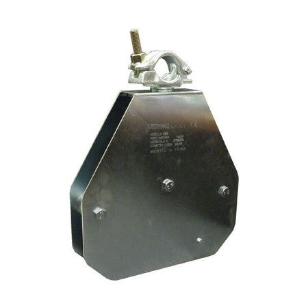 Carrucola di sicurezza con sistema freno autobloccante e portata di 50 kg