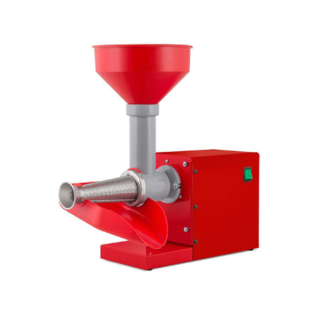 Spremipomodoro elettrico carenato con cono filtro in acciaio inox 250 W