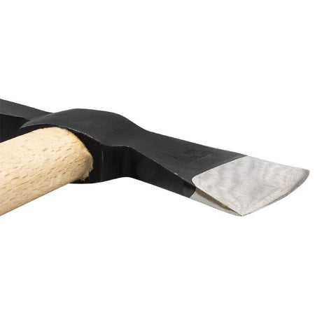 Martello a picozzino con testa in acciaio temprato e manico in legno