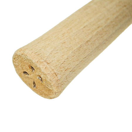 Manico di ricambio in faggio verniciato per martello da banco