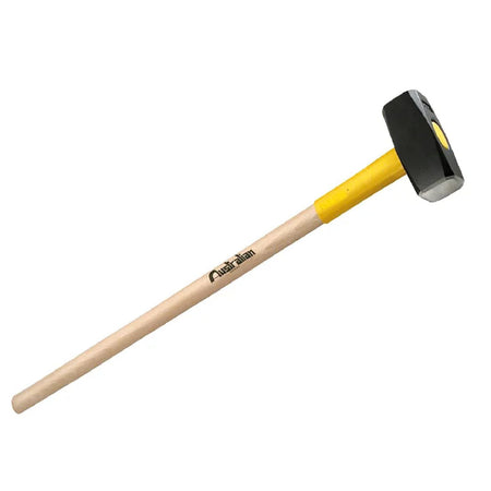 Mazza a coppia con manico lungo 91 cm realizzato in legno Mix