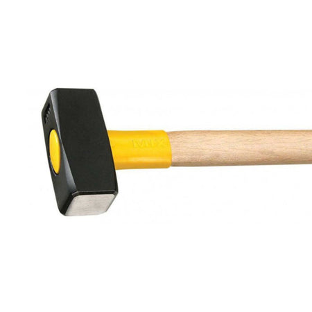 Mazza a coppia con manico lungo 91 cm realizzato in legno Mix