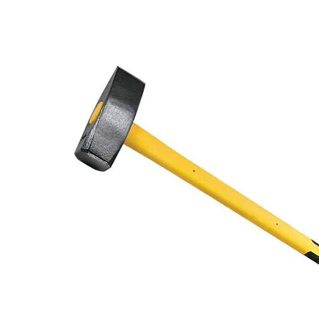 Mazza a gemma con manico in fibra di vetro e impugnatura in gomma