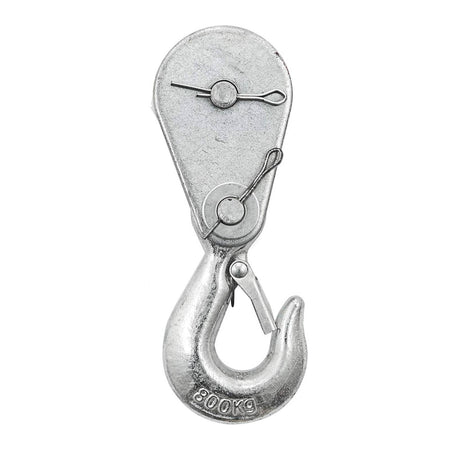 Gancio a doppio tiro di ricambio ideale per elettrocarrucole Tiratutto