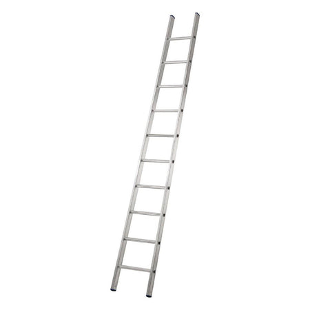 Scala svasata ad un elemento realizzata in alluminio leggero e resistente antiscivolo