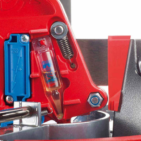 Tagliapiastrelle Masterpiuma "Evoluzione" in alluminio pressofuso e acciaio nichelato