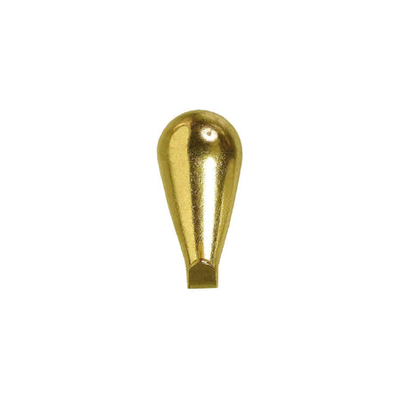 Gancio per quadri a forma di goccia di dimensioni 30 mm confezionato in blister da 5 pezzi