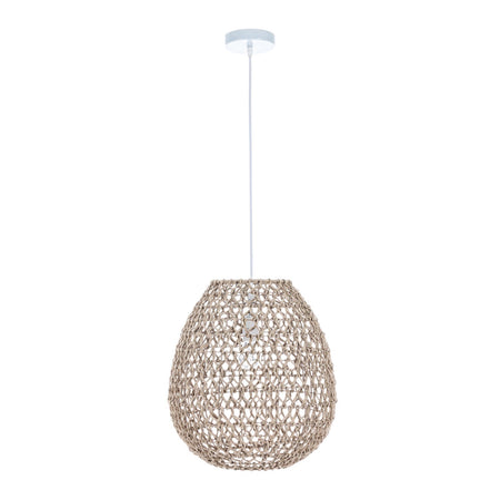 Lampadario "Zambia" in acciaio 38x42
