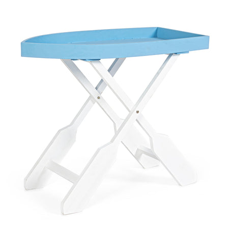 Tavolo "Gozzo" pieghevole in legno d'abete