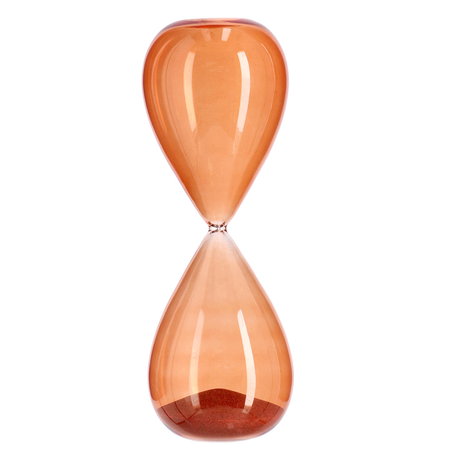 Clessidra kronos Opaca realizzata in vetro decorazione da interno