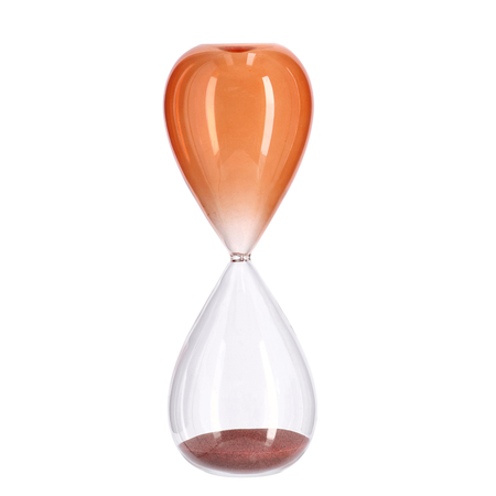 Clessidra kronos Opaca realizzata in vetro decorazione da interno