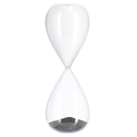 Clessidra kronos realizzato in vetro con all' interno la sabbia, prodotto con varietà di colore e misure