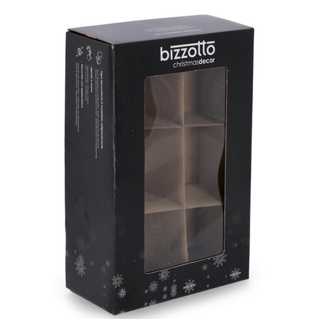 Palline per albero di Natale in vetro "Symphony" oro per decorazioni natalizie